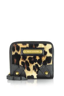 Juicy Couture Leopard Print Velour Wallet - Lyst