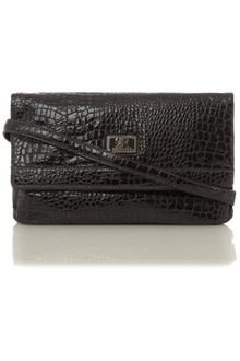 Kenneth Cole Reaction Mercer Street Croc Crossbody Bag - Lyst