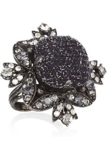 Lanvin Swarovski Crystal Ring - Lyst