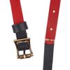 Levi's Colorblocked Leather Skinny Belt in Multicolor (multicolored) - Lyst