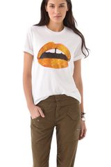 Markus Lupfer Glitter Lips Tee