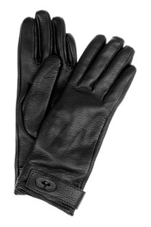 Mulberry Bayswater Cashmerelined Leather Gloves - Lyst