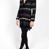 Rag & Bone Smoking Stripe Coat in Black (blue) - Lyst