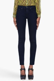 Rag & Bone The Devi Zipankle Indigo Jeans - Lyst