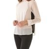 Rag & Bone Back Button Tux Shirt in White (ivory) - Lyst