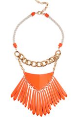Sass And Bide One Fine Day Coatedbrass Necklace