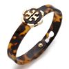 Tory Burch Walter Thin Bracelet in Brown - Lyst