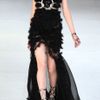 Alexander Mcqueen Embellished Silkchiffon and Lace Gown in Black - Lyst