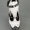Alexander Mcqueen Stud Shoe in White - Lyst
