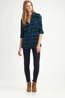C&c California Plaid Rolltab Shirt - Lyst