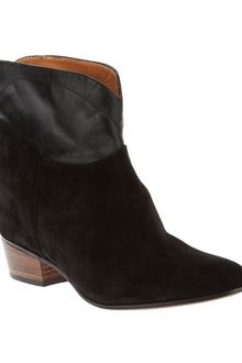 Golden Goose Deluxe Brand Leather Panel Ankle Boot - Lyst
