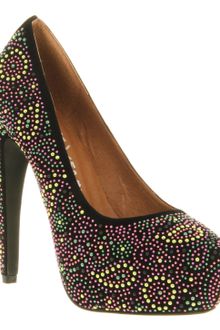 Jeffrey Campbell Vander Paisly High Heel Black Suede - Lyst