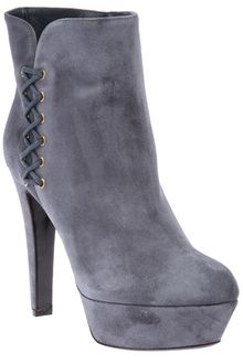 Sergio Rossi Plateau Ankle Boot - Lyst