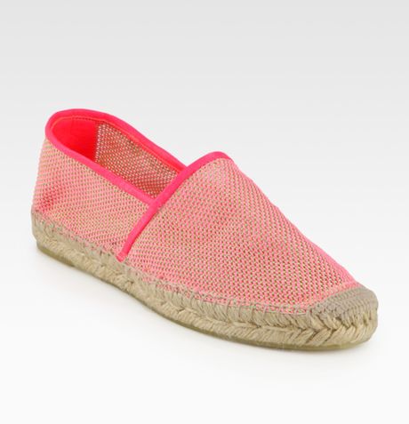 stella mccartney woven ballet flats