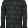 Topman Aztec Wool Skinny Fit Peacoat in Black for Men - Lyst