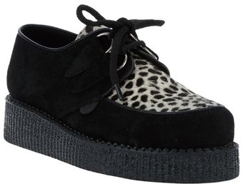 Underground Lace Up Wedge Shoe - Lyst