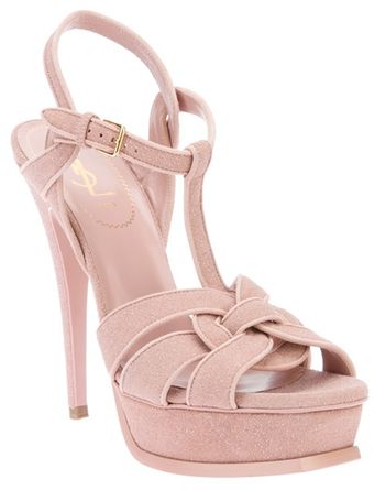 Yves Saint Laurent Tribute Sandal - Lyst
