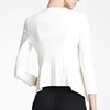Donna Karan New York Collection Knit Tuxedo Jacket in White (gypsum ivory) - Lyst