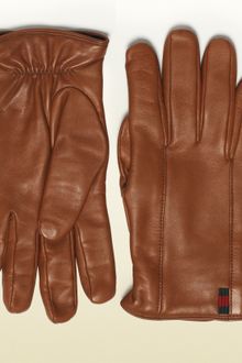 Gucci Mens Cuir Color Leather Glove - Lyst