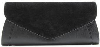 See By Chloé Suede and Leather Clutch - Lyst