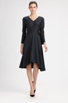 Vionnet Silk Dress - Lyst