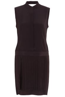 Alexander Wang Oxford Pleat Dress - Lyst
