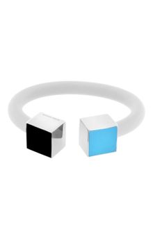 Delfina Delettrez White Reflection Bracelet - Lyst