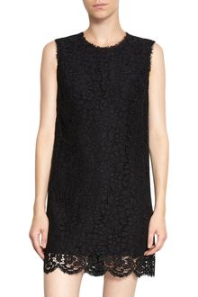 Dolce & Gabbana Lace Shift Dress - Lyst