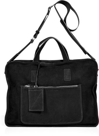 Marc By Marc Jacobs  Suede Briefcase - Lyst