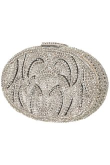 Topshop Oval Diamante Clutch - Lyst