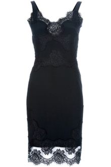 Dolce & Gabbana Lace Detail Dress - Lyst