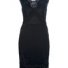 Dolce & Gabbana Lace Detail Dress in Black - Lyst