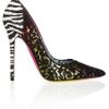 Jimmy Choo Anouk Lace Covered Leather Pumps in Multicolor (zebra) - Lyst