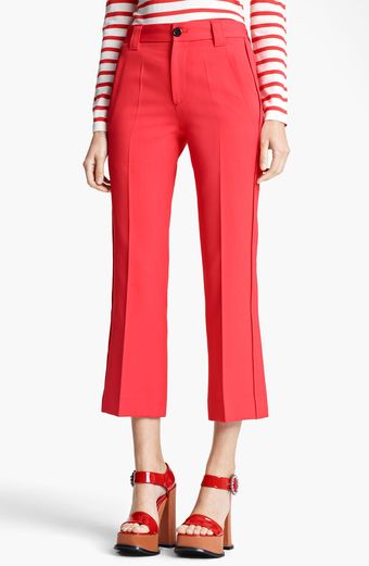 Marc Jacobs Technical Twill Crop Pants - Lyst