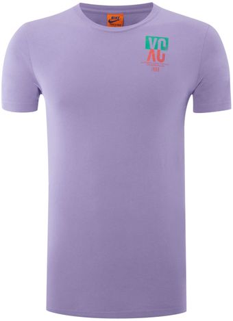Nike Logo Front Tshirt - Lyst