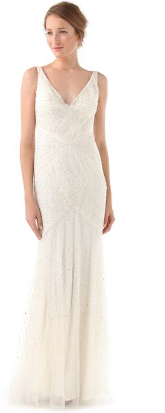 Reem Acra Angelica Gown - Lyst
