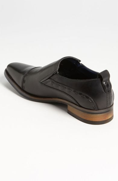 Steve Madden Caddee Venetian Loafer in Black for Men (black leather ...