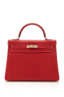 Vintage Hermès From Heritage Auctions 30cm Candy Collection Epsom Leather Kelly - Lyst