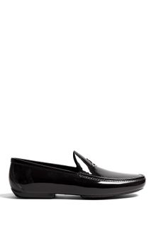 Vivienne Westwood Black Orb Plastic Loafers - Lyst