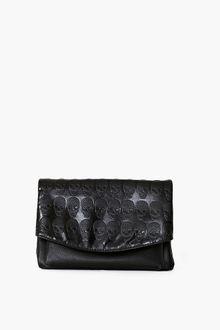 Nasty Gal Skull Clutch - Lyst