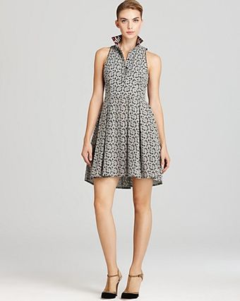 Sachin & Babi Dress Capri Handembellished Collar - Lyst