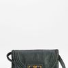 Tory Burch Tortoise Logo Crossbody Bag in Green (malachite) - Lyst