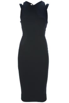 Victoria Beckham Banded Back Dress - Lyst
