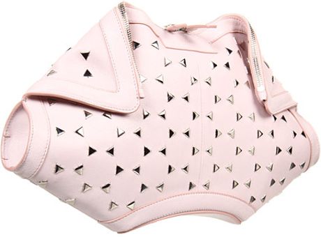 Alexander Mcqueen De Manta Clutch Citycity Optical in Pink (i) - Lyst