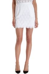 Dolce & Gabbana Lace Mini Skirt