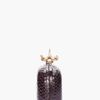 Givenchy Brown Python Leather Box Clutch in Brown - Lyst