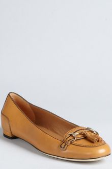 Gucci New Banana Leather Emily Tassel Loafers - Lyst