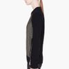 Proenza Schouler Black Matallic Woven Side Zip Sweater in Black - Lyst