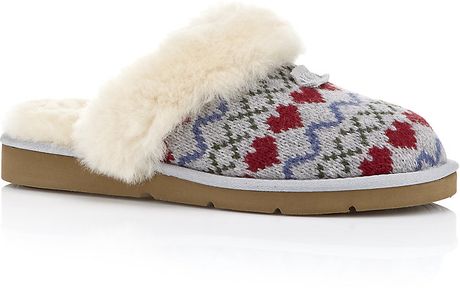 ugg cosy heart knit slippers ugg cosy heart knit slippers