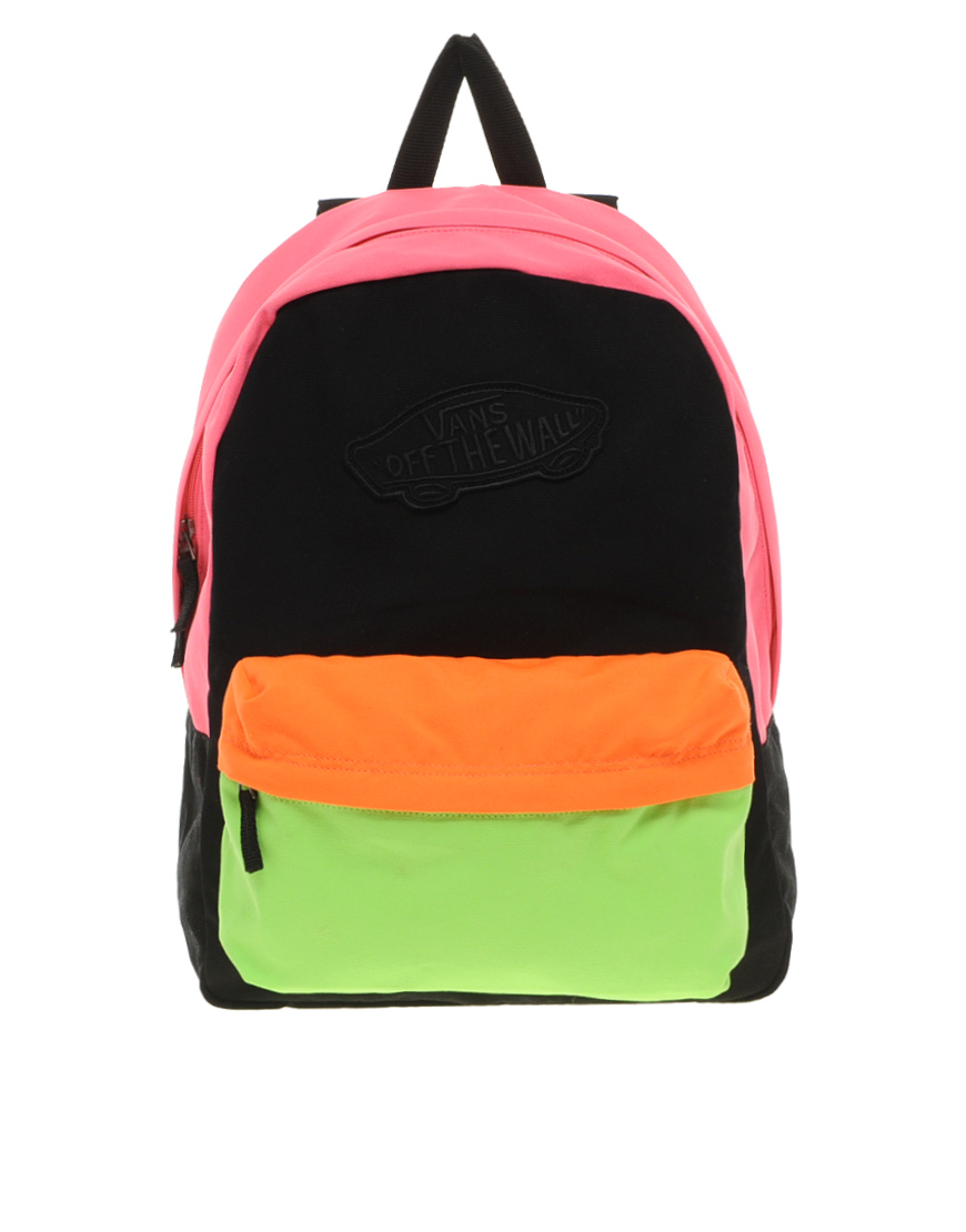 Vans Backpack in Orange for Men (multi) Lyst